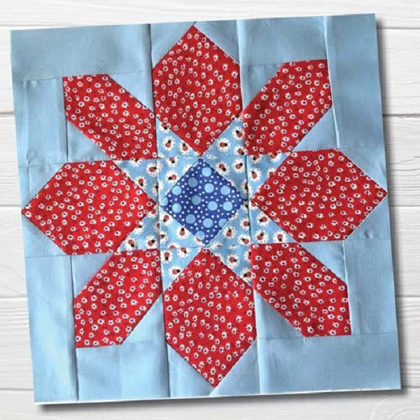 Star Flower Quilt Tutorial Crafts Patterns