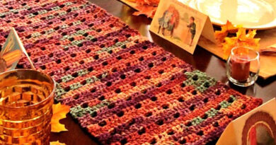 Crochet Table Runner – Free Pattern