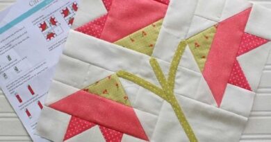 How to Make a Carolina Lily Quilt Block