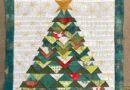 Prairie Point Christmas Tree Quilt – Tutorial: A Festive and Fun Design