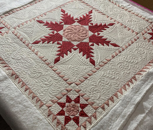 Feathered Star Quilt